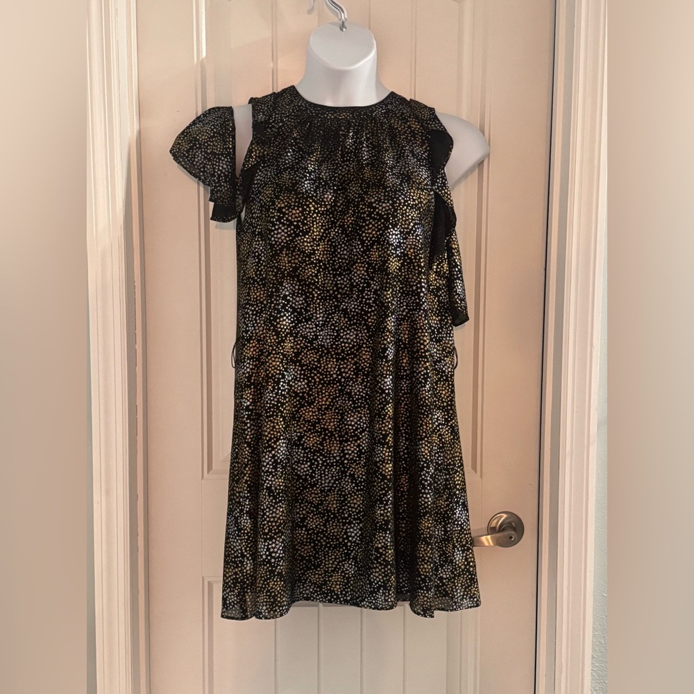 Michael Kors Silver & Gold Star Dress